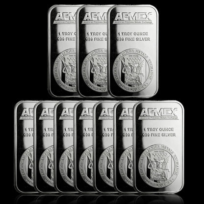 🦅APMEX 1 oz .999 Fine Silver Bar – American Eagle Heritage for Collectors
