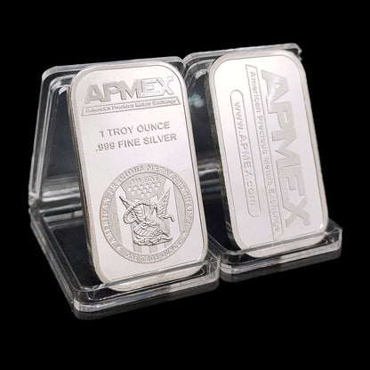 🦅APMEX 1 oz .999 Fine Silver Bar – American Eagle Heritage for Collectors