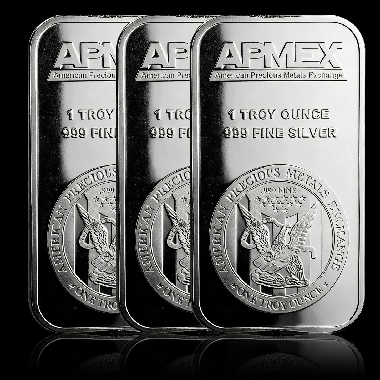🦅APMEX 1 oz .999 Fine Silver Bar – American Eagle Heritage for Collectors