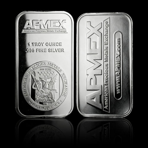 🦅APMEX 1 oz .999 Fine Silver Bar – American Eagle Heritage for Collectors