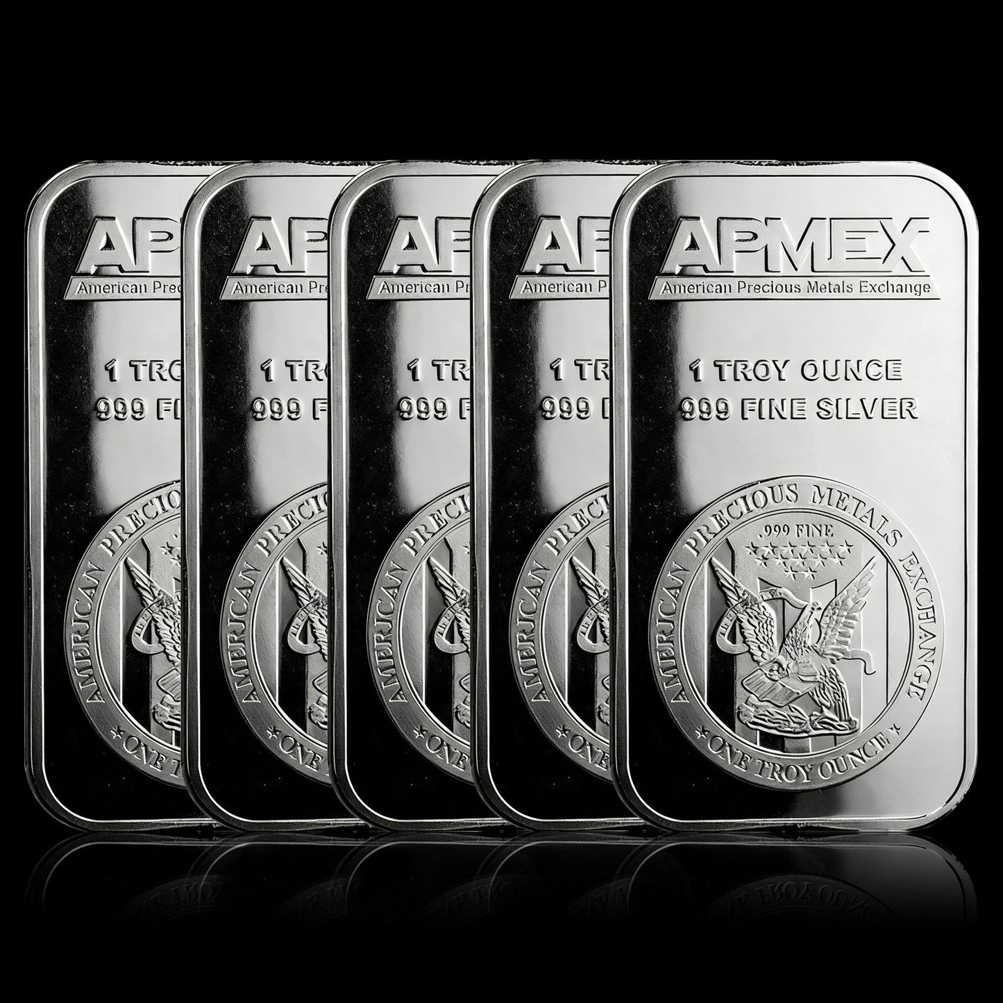 🦅APMEX 1 oz .999 Fine Silver Bar – American Eagle Heritage for Collectors