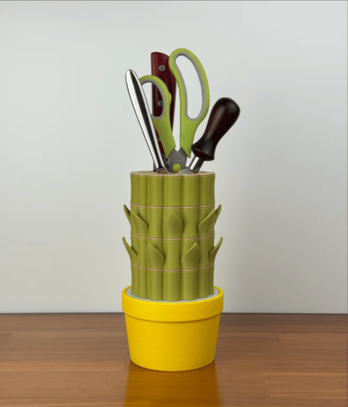 Bamblock Kitchen Knife Block