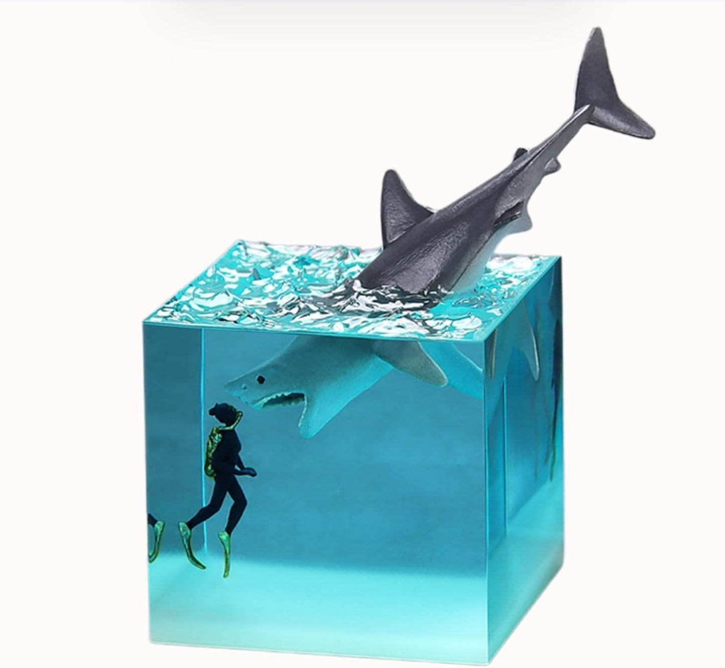 Pryxo™ Ocean Whale Resin Cube🐋