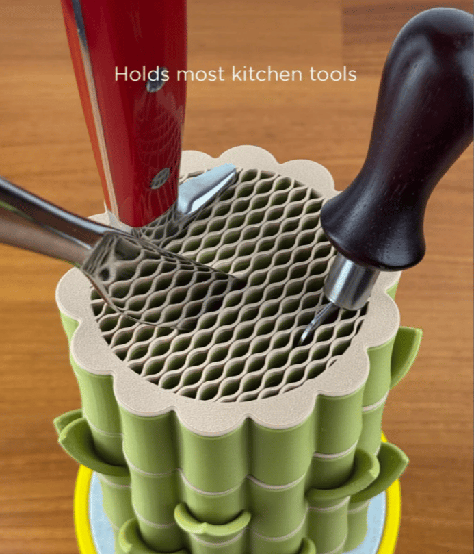 Bamblock Kitchen Knife Block